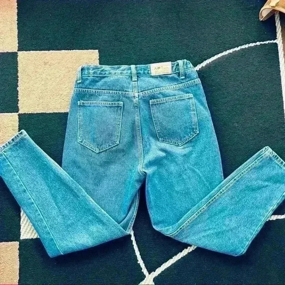 VINTAGE Mom’s Blue Denim Jeans XHT JEANS - Picture 7 of 13